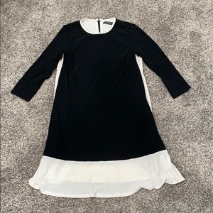 Ralph Lauren black and white dress